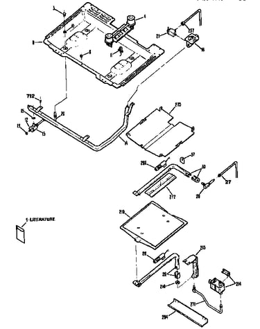 Burner section