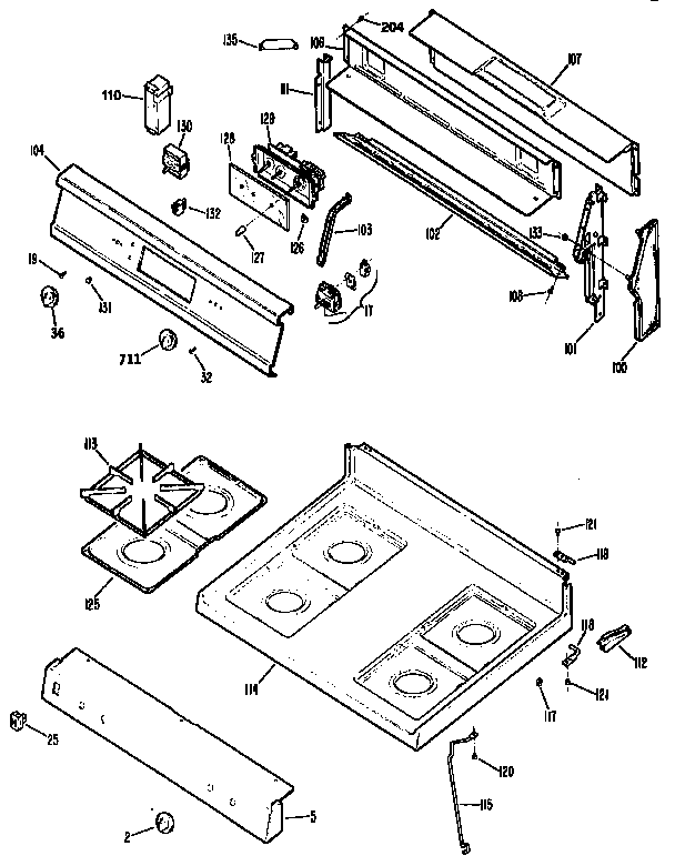 Main top section