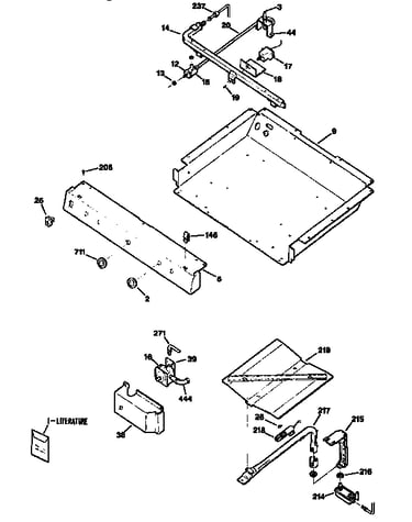 Burner section