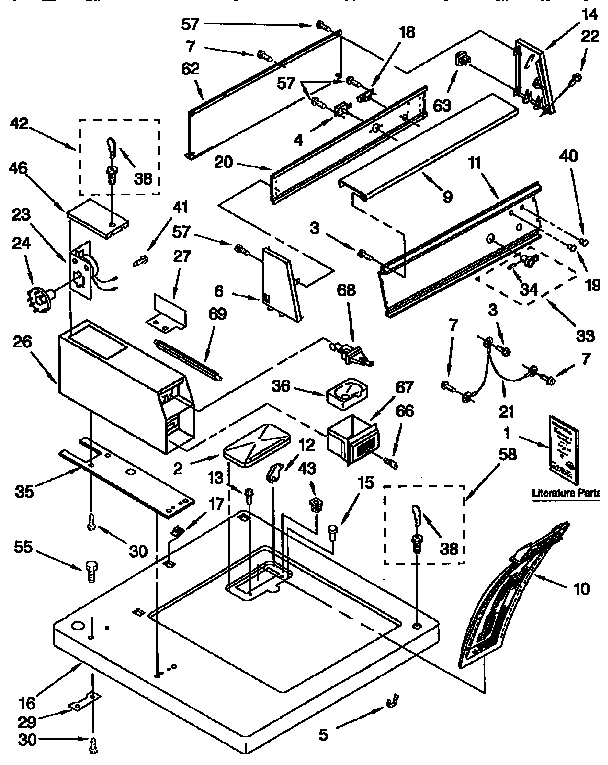 Top and console