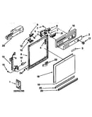 Frame and console