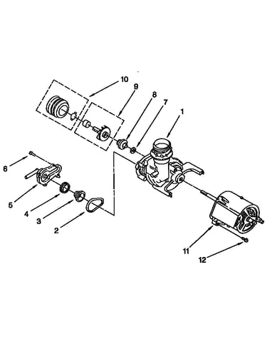 Pump and motor