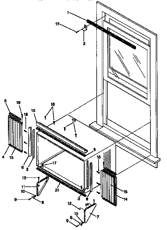 WINDOW MOUNTING KIT