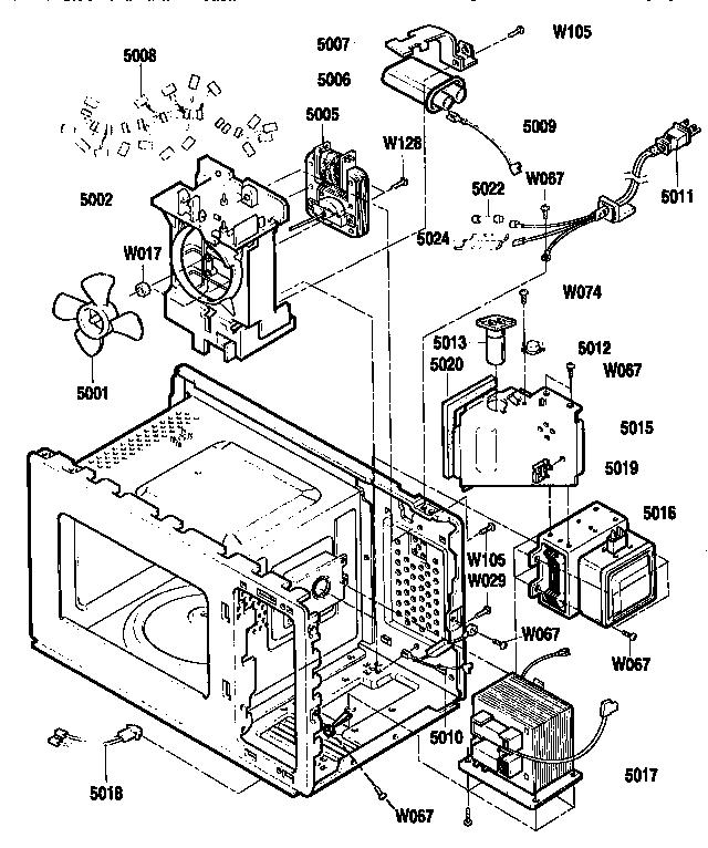 Oven interior