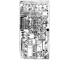 Kenmore 7218952290 power and control circuit board diagram