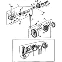 Kenmore 38512814490 upper shaft assembly diagram