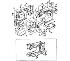 Kenmore 38511608490 base assembly diagram