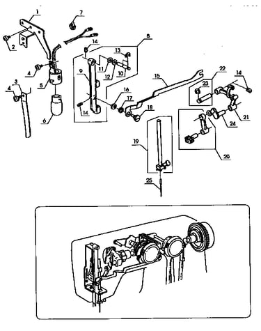Needle bar assembly