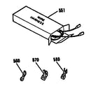Kenmore 9114842594 wire harnesses and components diagram