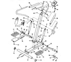 Weslo WLST72540 unit parts diagram