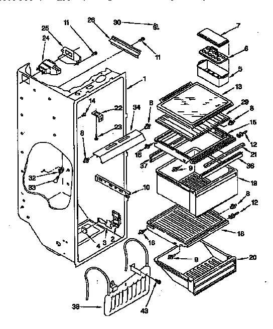 Refrigerator liner