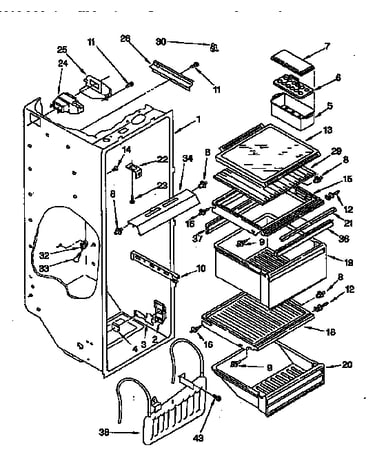 Refrigerator liner