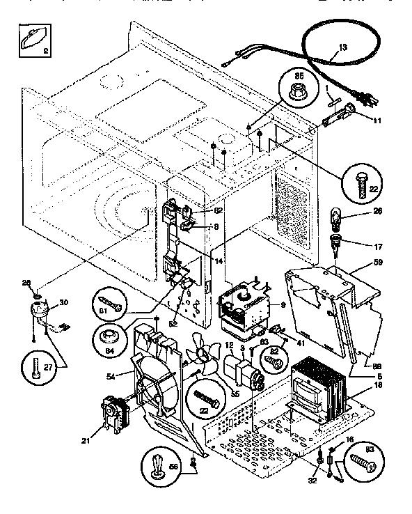 Magnetron and air flow