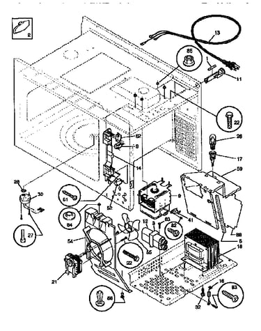Magnetron and air flow