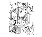 Sears 11097511110 cabinet diagram