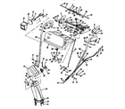 Sears 247885550 handle assembly diagram