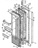 Refrigerator door