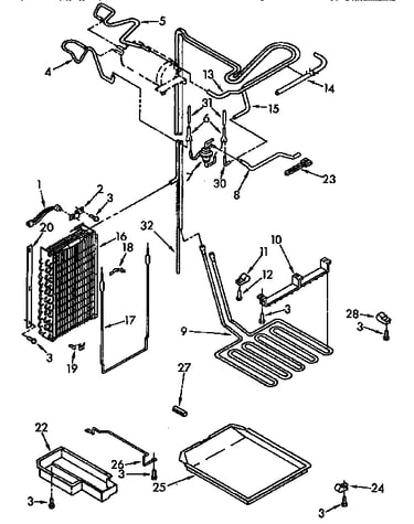 Lower unit and tube