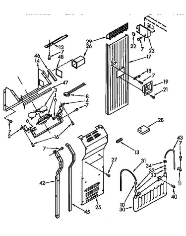 Air flow and reservoir