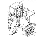 Kenmore 6651674191 tub assembly diagram