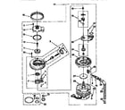 Kenmore 6651674191 pump and motor diagram