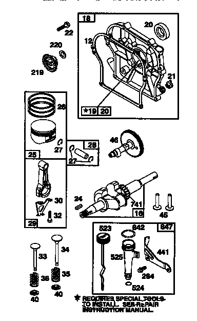Crankcase assembly