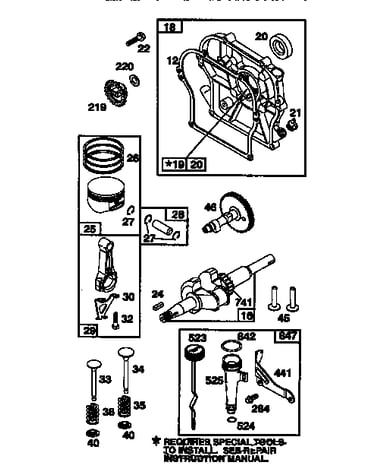 Crankcase assembly
