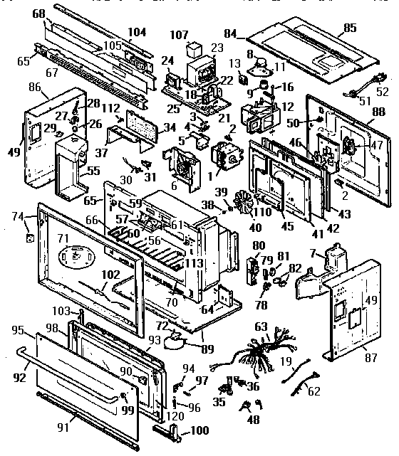 MICROWAVE PARTS