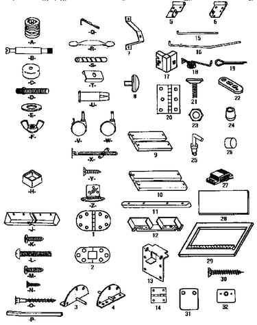 Cabinet components