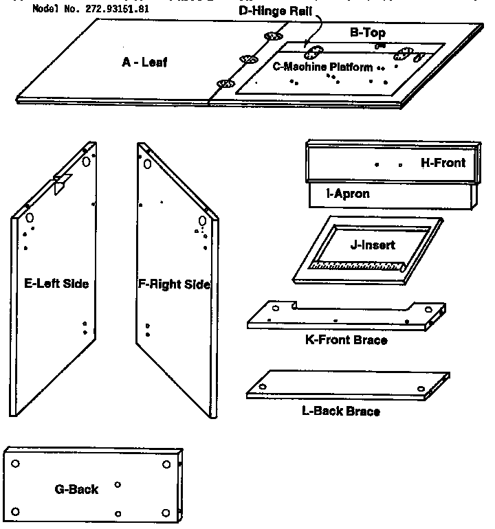 Wood parts