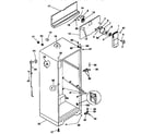 Kenmore 2539631092 cabinet parts diagram