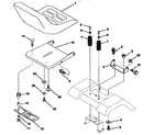 Craftsman 917257573 seat assembly diagram