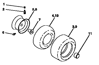 Wheels and tires