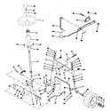 Craftsman 917257652 steering assembly diagram