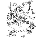 Tecumseh HSSK50-67353N replacement parts diagram