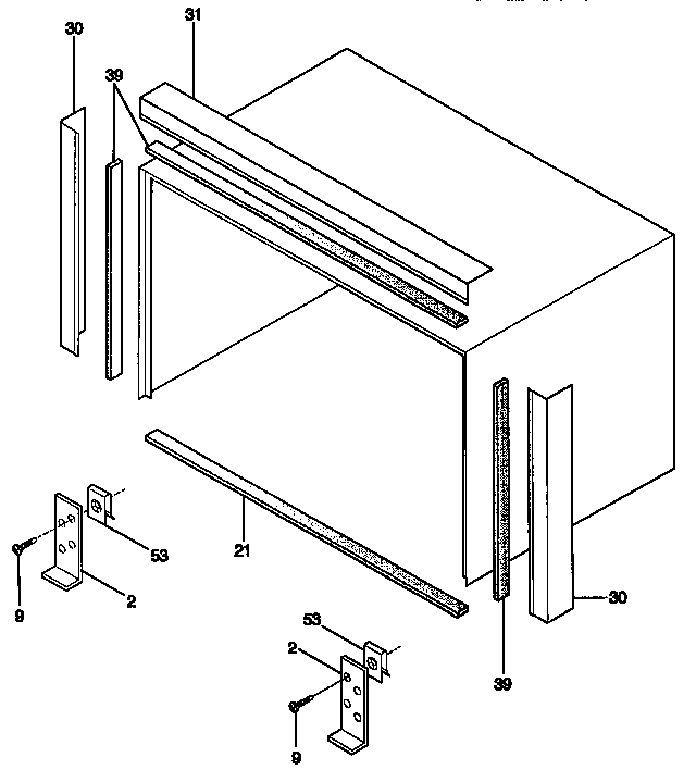 Window mounting kit