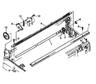 Brother GX-6750 chassis attachments diagram