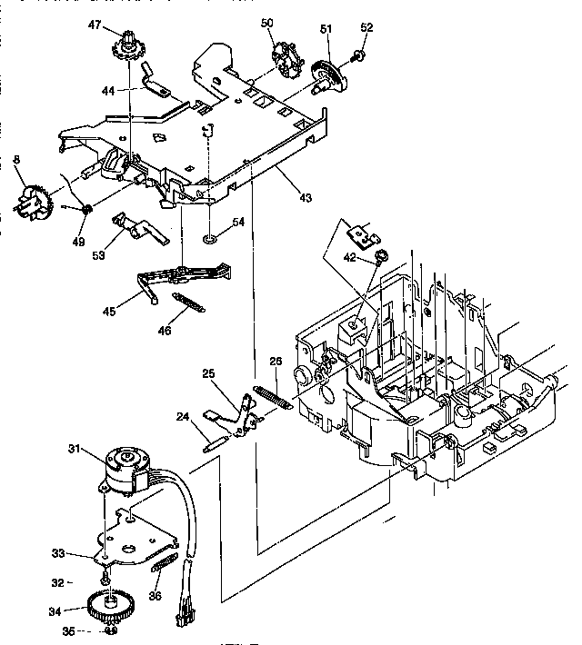 Carrier mechanism