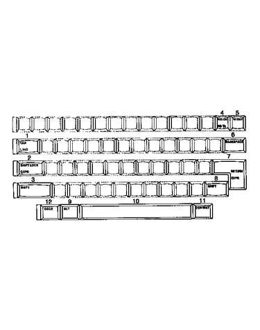 Function keys / usa (prestige)