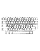 Character keys / usa english