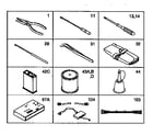 Brother GX-6750 adjusting tool kit diagram