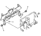 Brother AX-525 paper meter assembly diagram