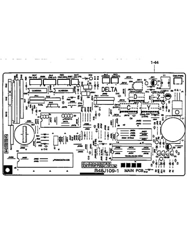 Main pcb assembly