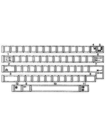 Function keys / canadian english / french