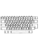 Character keys / canadian english / french
