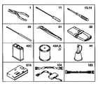 Brother AX-525 adjusting tool kit diagram