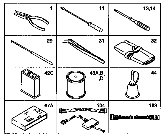 Adjusting tool kit