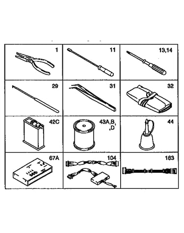 Adjusting tool kit