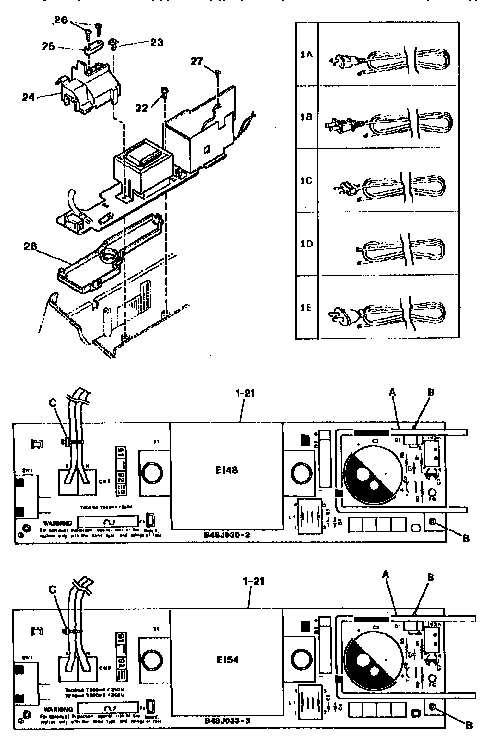 Power supply pcb assembly