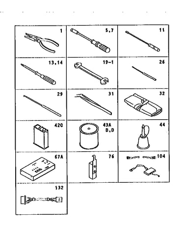 Adjusting tool kit